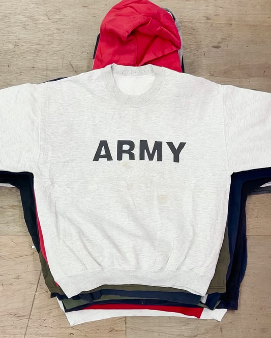 ARMY/NAVY SWEAT SHIRT ベール